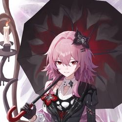 This is a pixiv picture whose title is Evernight.