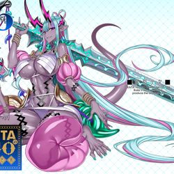 This is a pixiv picture whose title is 夏コミ新刊「RAITAのFGO落書き本06」.