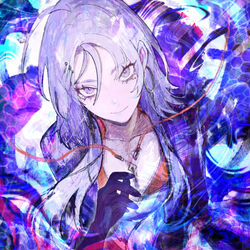 This is a pixiv picture whose title is 巫.