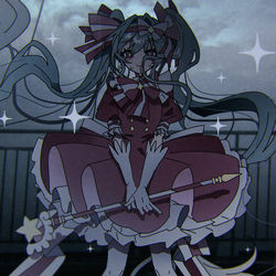 This is a pixiv picture whose title is いますぐ輪廻.