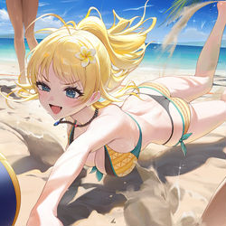 This is a pixiv picture whose title is C106 『SUMMER vol.3』.