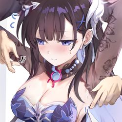 This is a pixiv picture whose title is セイレンスの後ろからイタズラしてみたい.