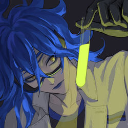 This is a pixiv picture whose title is 実験.