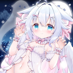 This is a pixiv picture whose title is =///=.