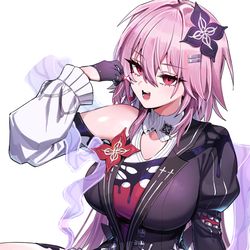 This is a pixiv picture whose title is 長夜月.