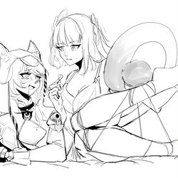 This is a pixiv picture whose title is 剪趾甲.