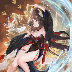 This is a pixiv picture whose title is 百分之一系列古风女.