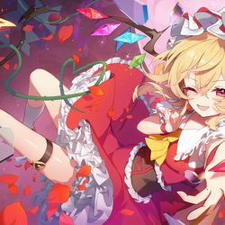 This is a pixiv picture whose title is 破壊のウィンク!.