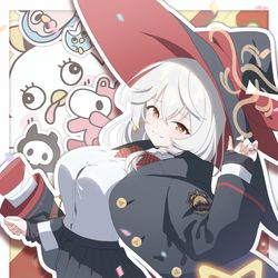 This is a pixiv picture whose title is エリ❤️🖤.