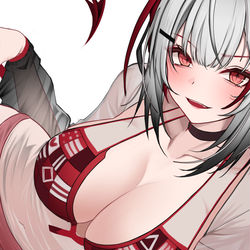 This is a pixiv picture whose title is W.