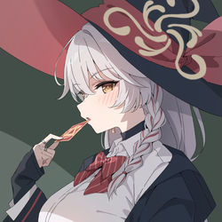 This is a pixiv picture whose title is 白尾エリ.