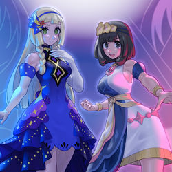 This is a pixiv picture whose title is Luna.