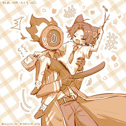 This is a pixiv picture whose title is リンバスまとめ⑥ 猫落書きまとめ.