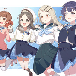 This is a pixiv picture whose title is 高く跳べ‼︎ さあLet's Jump‼︎.