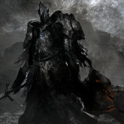 This is a pixiv picture whose title is 煙の騎士.