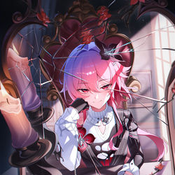 This is a pixiv picture whose title is Evernight.