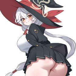 This is a pixiv picture whose title is ブルーアーカイブ_白尾エリ.