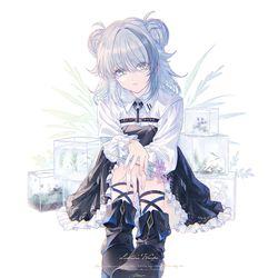 This is a pixiv picture whose title is Luna.