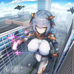 This is a pixiv picture whose title is いけ！コロサスちゃん！.