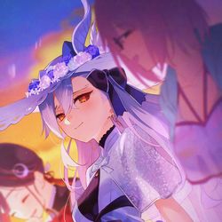 This is a pixiv picture whose title is 友達.