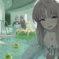 This is a pixiv picture whose title is ここにずっといられるよ.