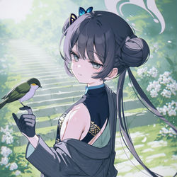 This is a pixiv picture whose title is キサキ.