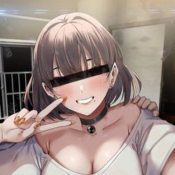 This is a pixiv picture whose title is 正常な男の9割は胸に夢中で心霊現象に気付かないらしい.