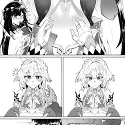 This is a pixiv picture whose title is 波にさらわれて (Caught By a Wave).