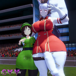 This is a pixiv picture whose title is Gold Ship/Golshi~.