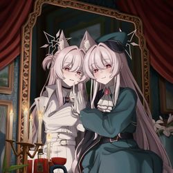 This is a pixiv picture whose title is 無題.