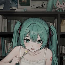 This is a pixiv picture whose title is 🍰.