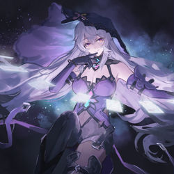 This is a pixiv picture whose title is Black Swan.