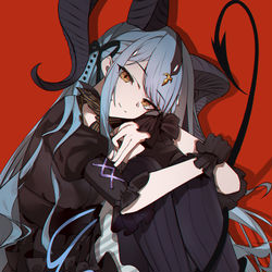 This is a pixiv picture whose title is 魅魔祥子.