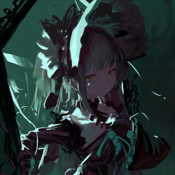 This is a pixiv picture whose title is 🥒.