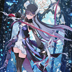This is a pixiv picture whose title is 【崩壊スターレイル MMD】セイレンスさん.