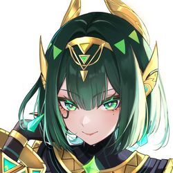 This is a pixiv picture whose title is ネフェル.