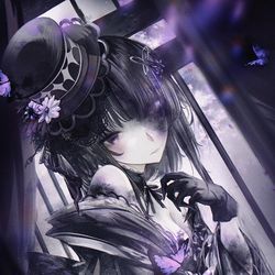 This is a pixiv picture whose title is 宝生マーゴ(魔女化).