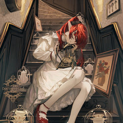 This is a pixiv picture whose title is 至福なアンティーク.