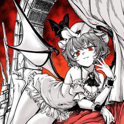 This is a pixiv picture whose title is 红雾.