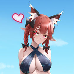 This is a pixiv picture whose title is ちょっと大人雰囲気なお燐ちゃん.