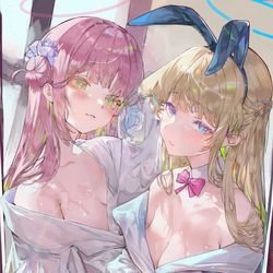 This is a pixiv picture whose title is ブルーアーカイブ.