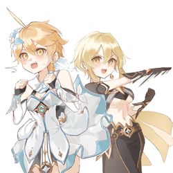 This is a pixiv picture whose title is スカートめくり.