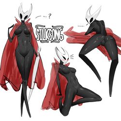 This is a pixiv picture whose title is Hornet / SILKSONG.