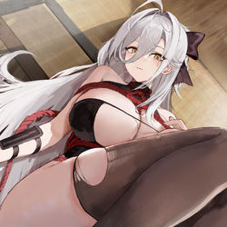This is a pixiv picture whose title is 白鳳(アズールレーン).