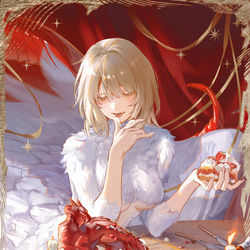 This is a pixiv picture whose title is DUNGEON MESHI.