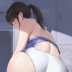 This is a pixiv picture whose title is 水泳部顧問.