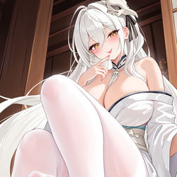 This is a pixiv picture whose title is 白鳳.