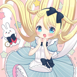 This is a pixiv picture whose title is 不思議の国のアリスちゃん.
