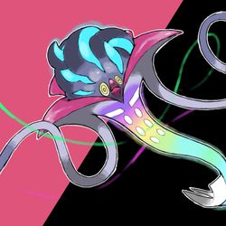 This is a pixiv picture whose title is Mega Malamar.