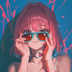This is a pixiv picture whose title is りあむ顔😅.